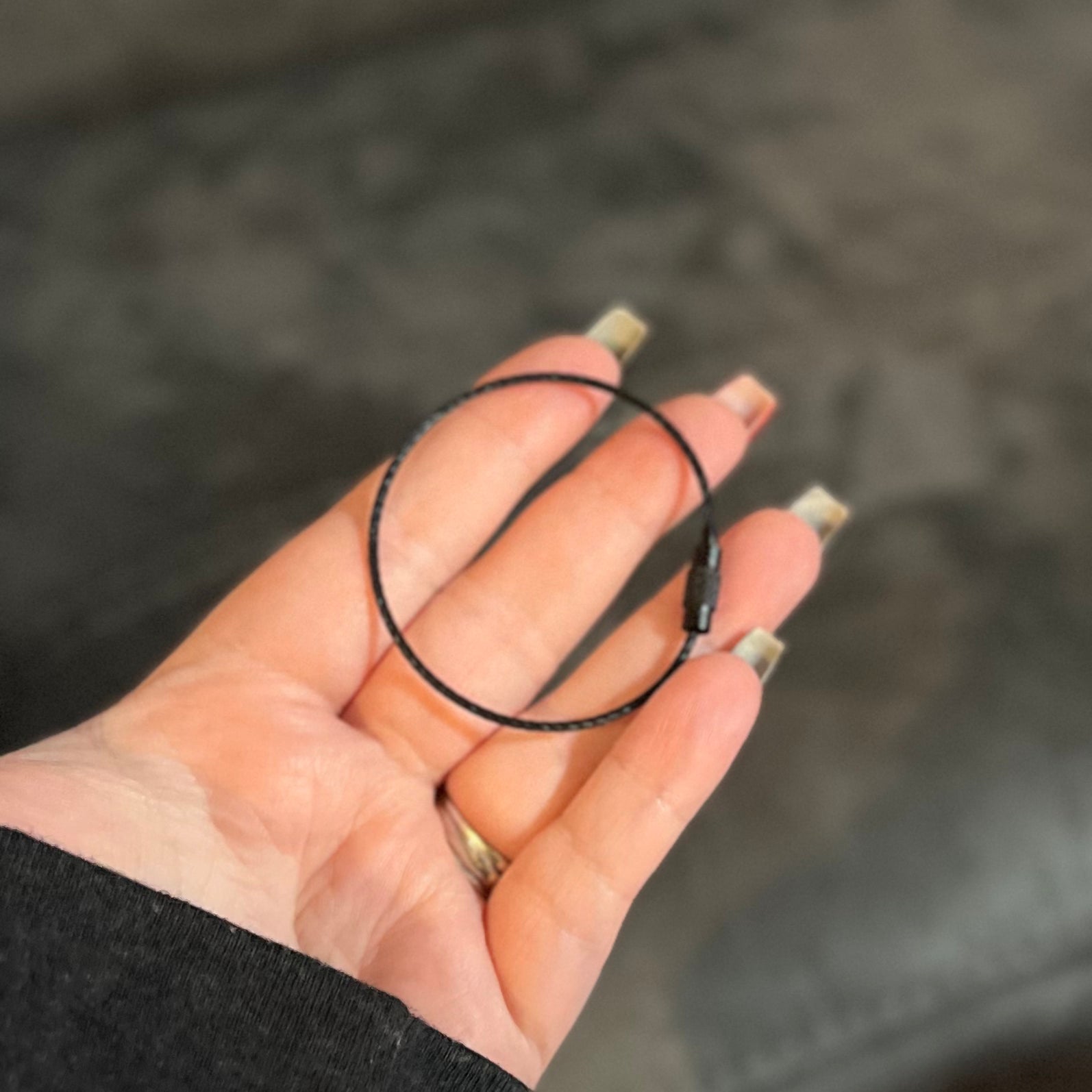 Wire Keychain Cable Thingie - Keychain Clips